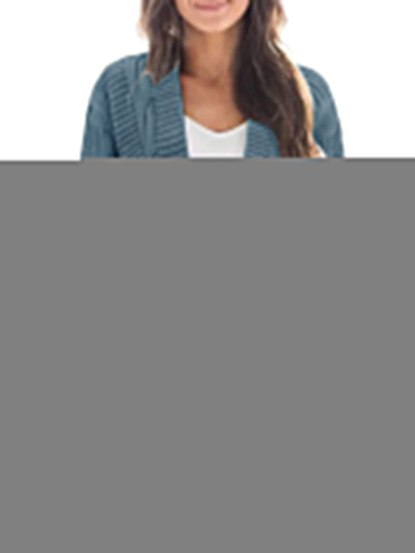 Women's Long Sleeve Cable Knit Cardigan Sweaters